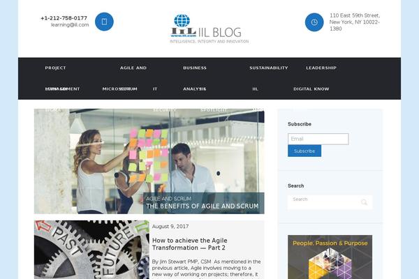 Site using Site Layout Customizer plugin