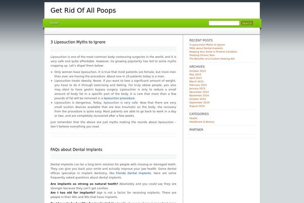 Tmp theme site design template sample