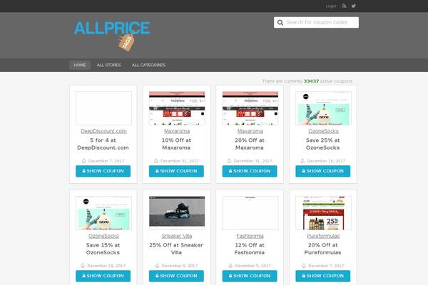 Clipper theme site design template sample