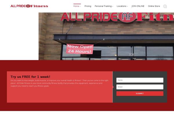 Nayma theme site design template sample