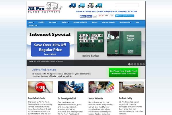 Ultimatum theme site design template sample