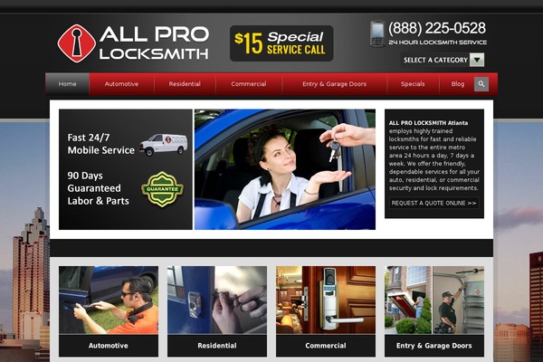 Aperture theme site design template sample