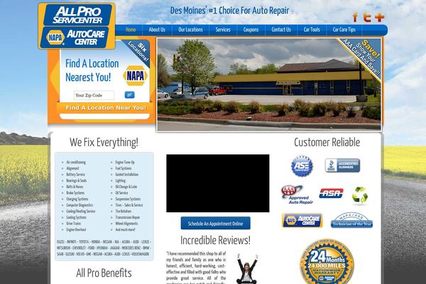 allproservicenter.com site used Ambidextrous
