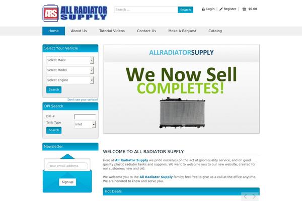 allradiator.com site used Nanoshoplite