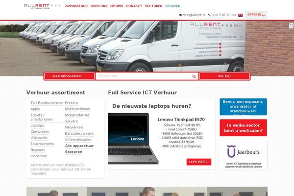 allrent.nl site used Trg