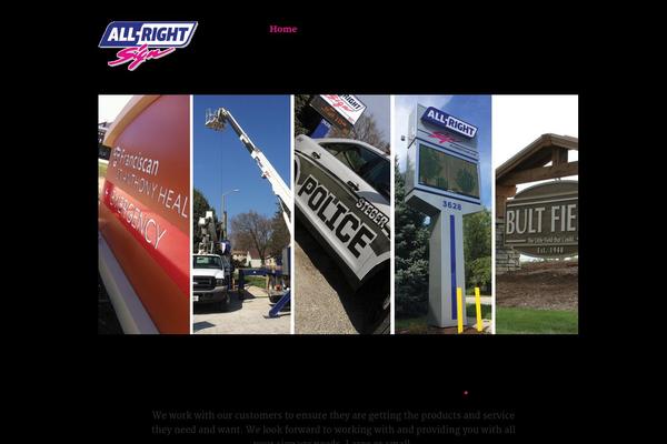 allrightsign.com site used Deck