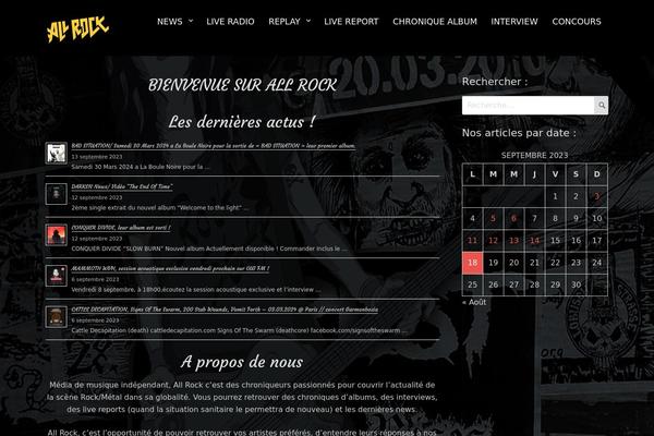 Site using Compact WP Audio Player plugin