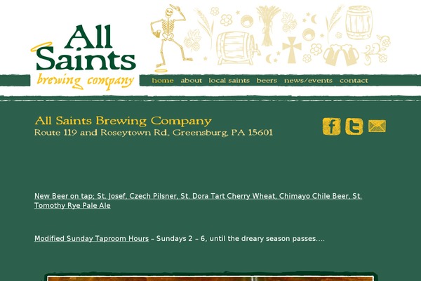 Asb theme site design template sample