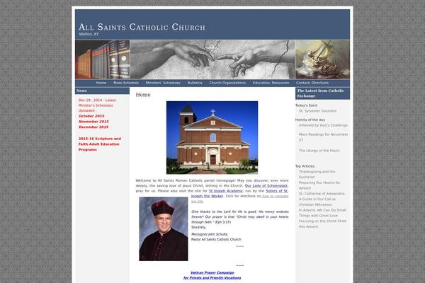 Ad-clerum-2 theme site design template sample