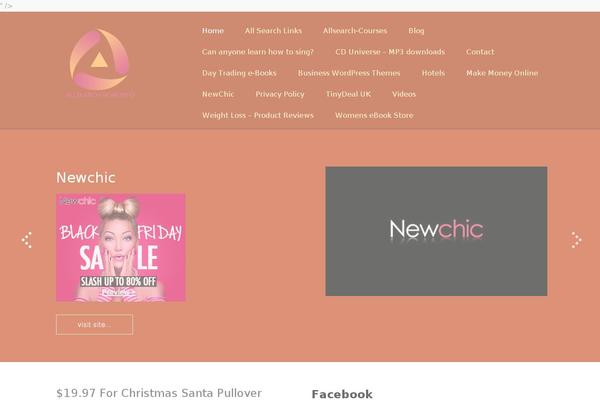 Gosense theme site design template sample