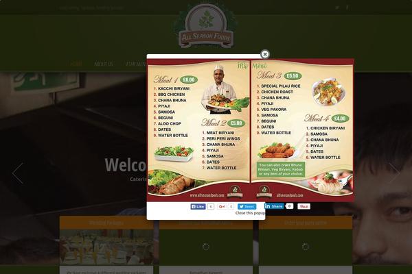 Linguini theme site design template sample