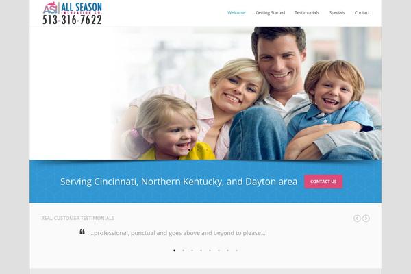 Converio theme site design template sample
