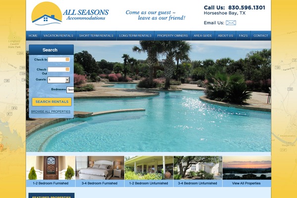 Parkcity theme site design template sample