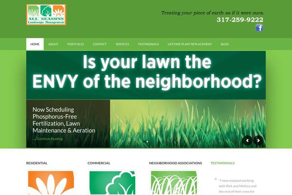 Outreach Pro theme site design template sample