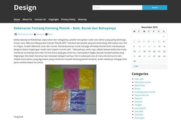 Codon theme site design template sample