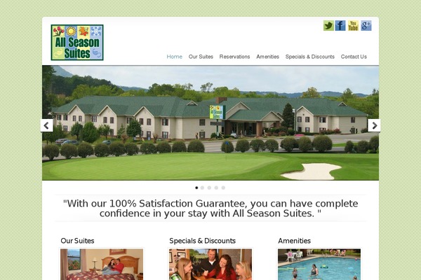 Chameleon theme site design template sample