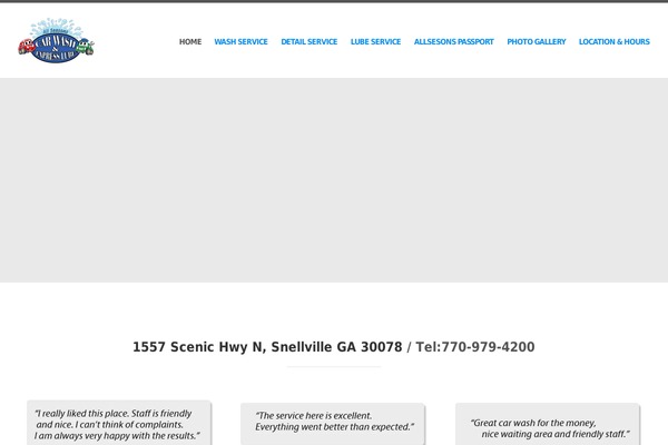 Trinity theme site design template sample