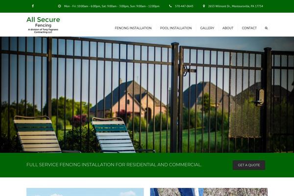Constructo theme site design template sample