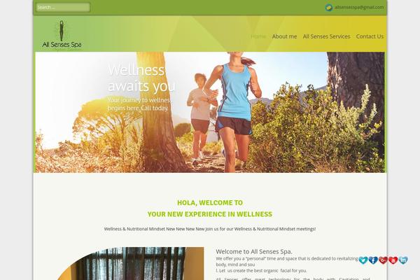 Newlife theme site design template sample