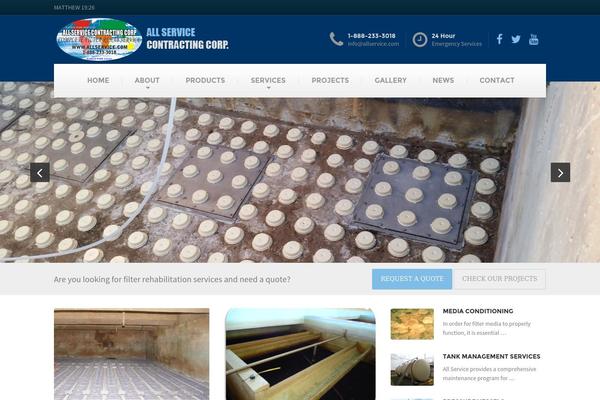 BuildPress theme site design template sample