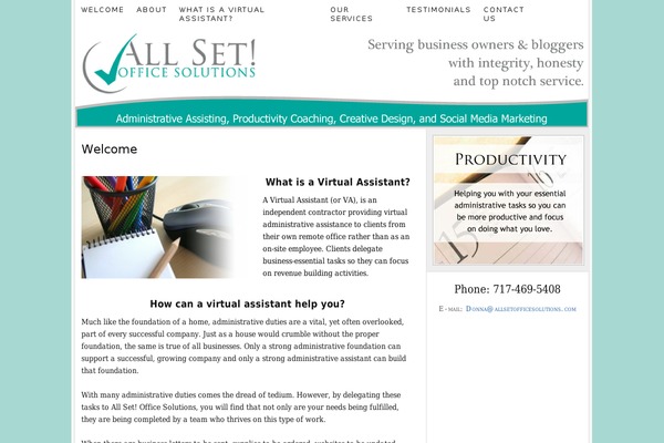 Thesis 1.8 theme site design template sample
