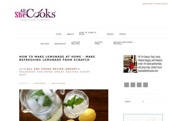 Foodiepro-v440 theme site design template sample