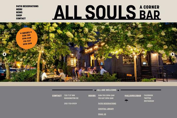 allsoulsbar.com site used All_souls