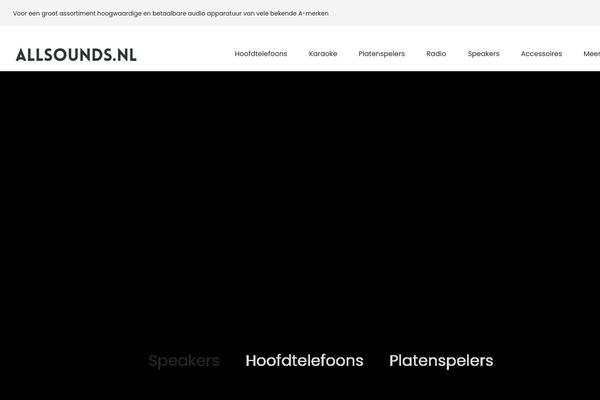 Veera theme site design template sample