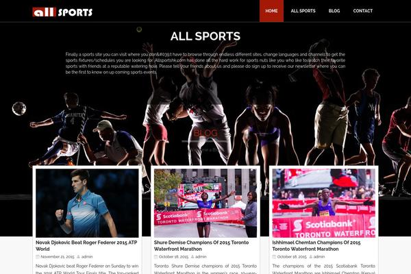Avocation theme site design template sample