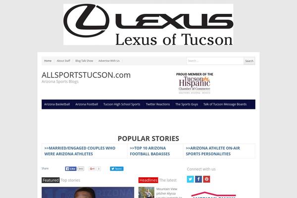 NewsPlus theme site design template sample