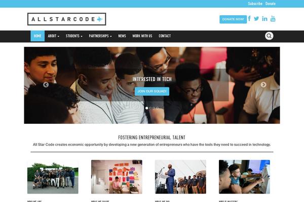 allstarcode.org site used All-star-code