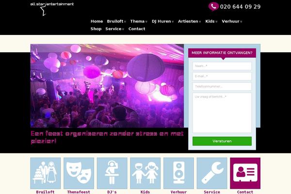 allstarentertainment.nl site used Allstarentertainment