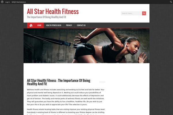 MineZine theme site design template sample