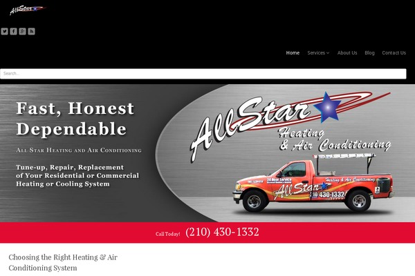 allstarheatingandac.com site used Kriate