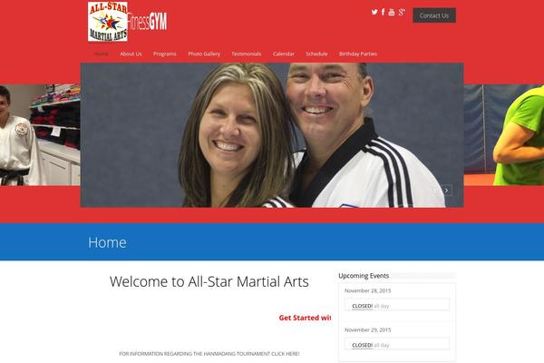 Fitness GYM theme site design template sample