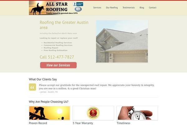 Simplicity theme site design template sample