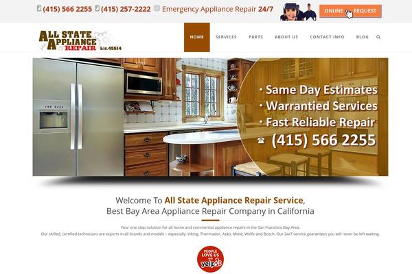 CleanBIZ theme site design template sample
