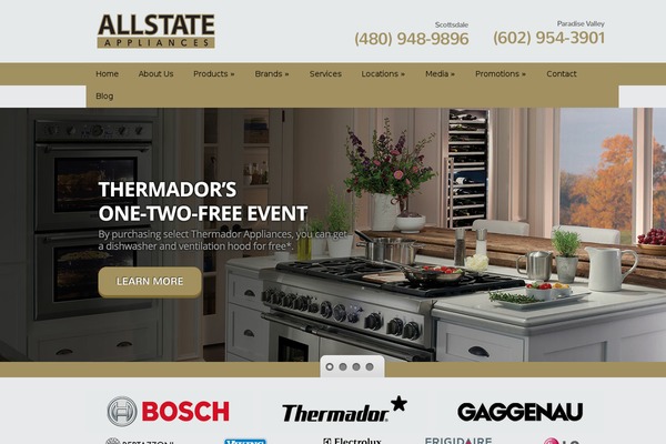 Minimal theme site design template sample
