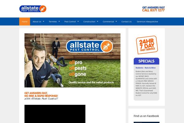 Site using Slide-anything plugin