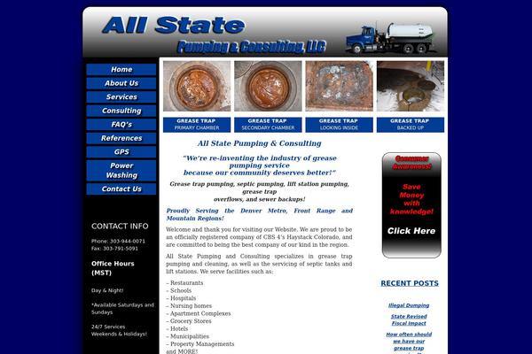 Blue News theme site design template sample