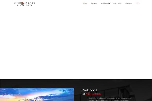 Ninja theme site design template sample