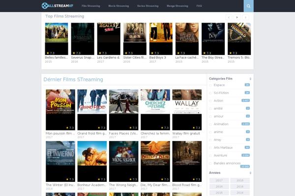 allstreamvf.net site used Grifus4.0.1