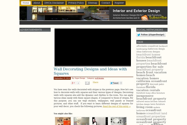 Prosumer theme site design template sample