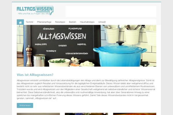 Accelerate theme site design template sample
