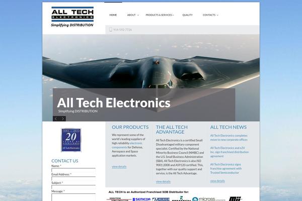 Novus theme site design template sample