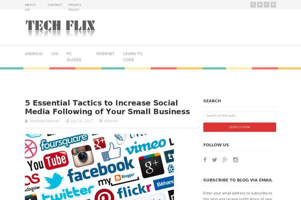 alltechflix.com site used Blogland