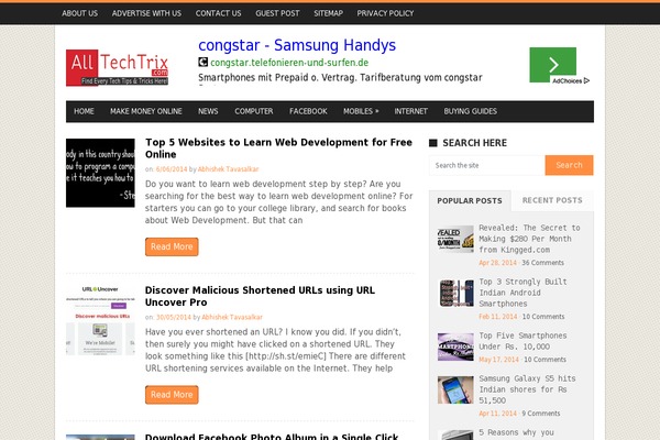 Site using Author hReview plugin