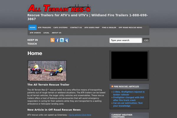 evolve theme site design template sample