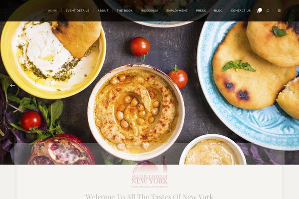 Hudsonwp theme site design template sample