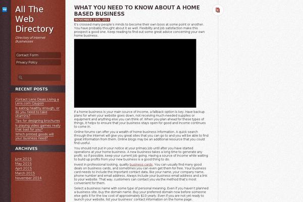 DailyPost theme site design template sample